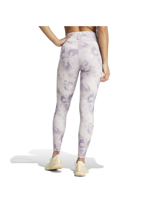 Adidas Frauen Leggings Lila