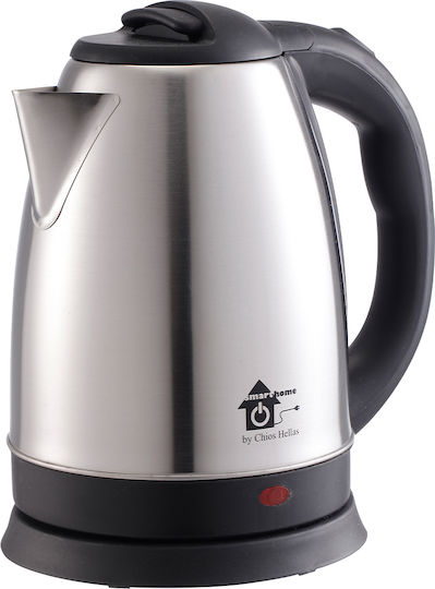 Chios Hellas Βραστήρας 1.8lt 1500W Ασημί