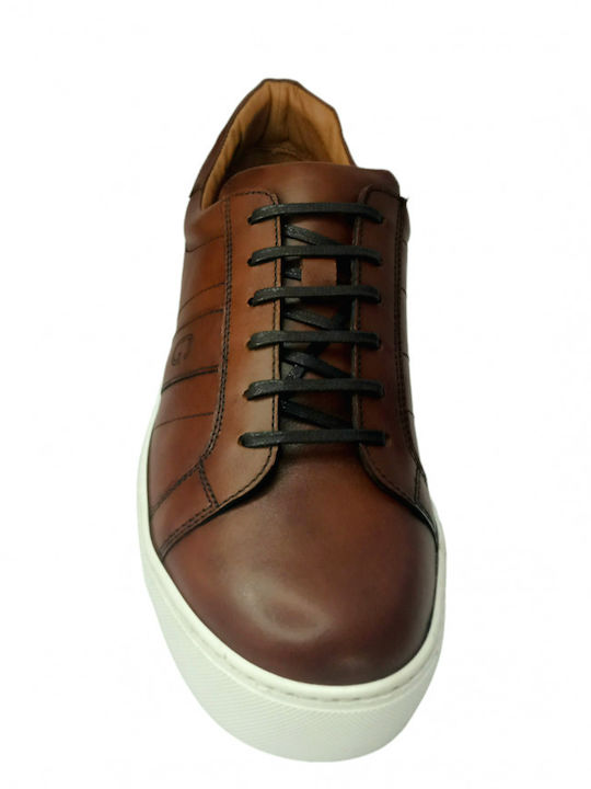 Ageridis Leather Anatomical Sneakers Brown