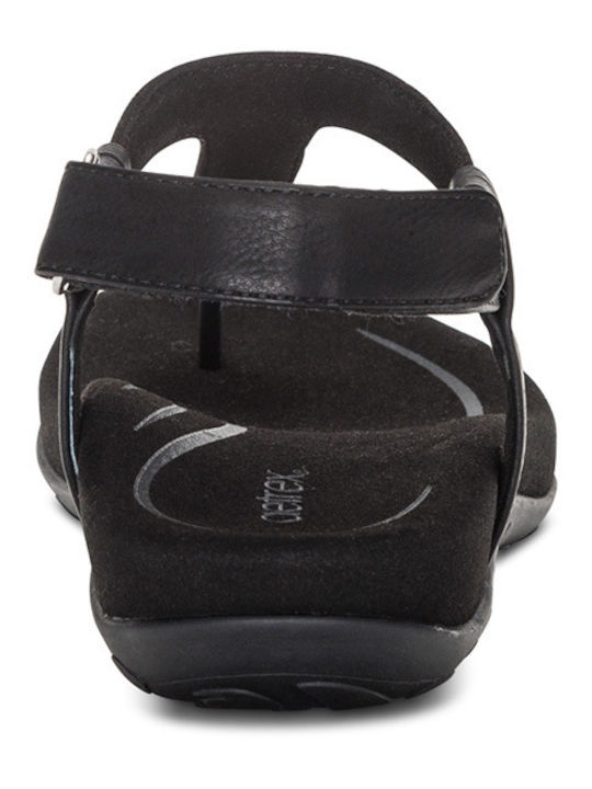 Women's Flat Sandals Anatomic in Black Color