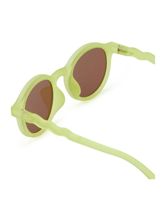Olivio & Co. Children's Sunglasses Oval Citrus Garden-lime Green 5-12 Years (up to 2 doses)