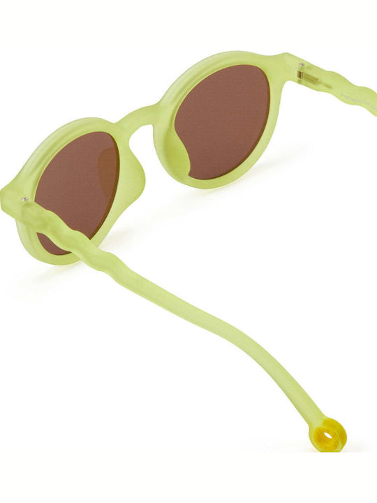 Olivio & Co. Children's Sunglasses Oval Citrus Garden-lime Green 5-12 Years (up to 2 doses)
