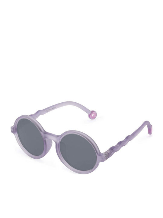 Olivio & Co. Παιδικά Γυαλιά Ηλίου Στρογγυλά Coral Reef-purple Coral 5-12 Ετών (έως 2 Άτοκες Δόσεις)