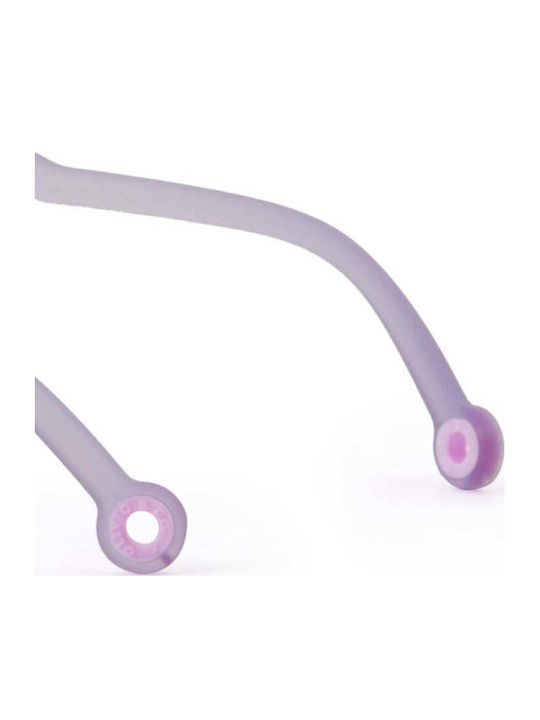 Olivio & Co. Children's Oval Coral Reef-purple Coral Sunglasses 5-12 Years (up to 2 doses)