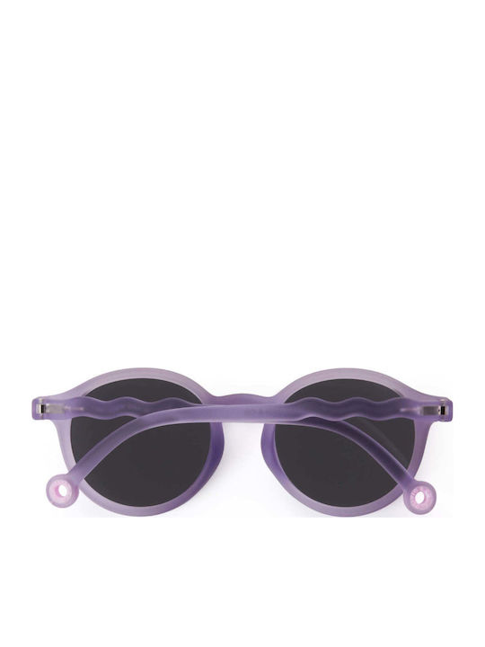 Olivio & Co. Children's Oval Coral Reef-purple Coral Sunglasses 5-12 Years (up to 2 doses)