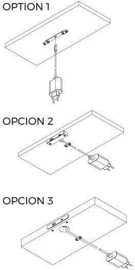 Emuca Priză Mortice Cu 2 Prize USB Neagră