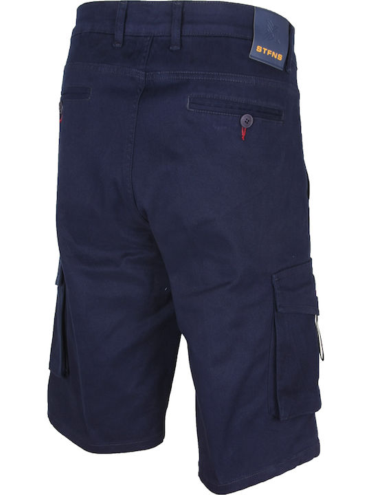 Ανδρική Βερμούδα Navy Μπλε
