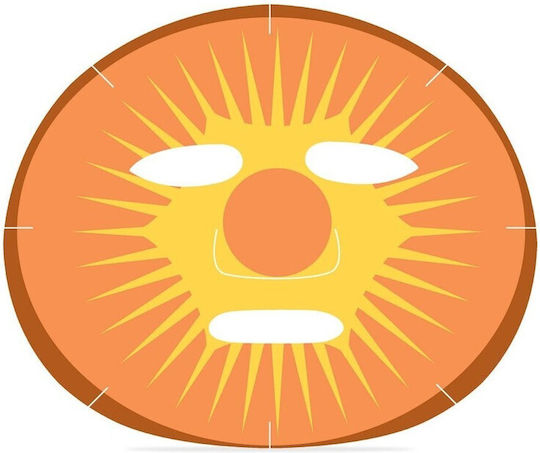 Veggie Friends Carrot Sheet Face Mask