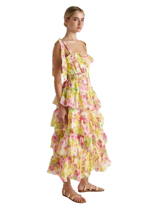 August Midi Dress for Wedding / Baptism Floral