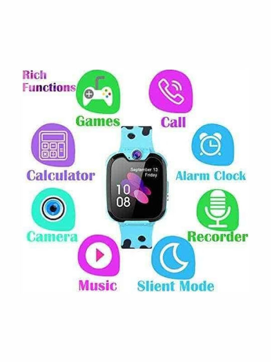 Smartwatch Pentru Copii Cu GPS Verde