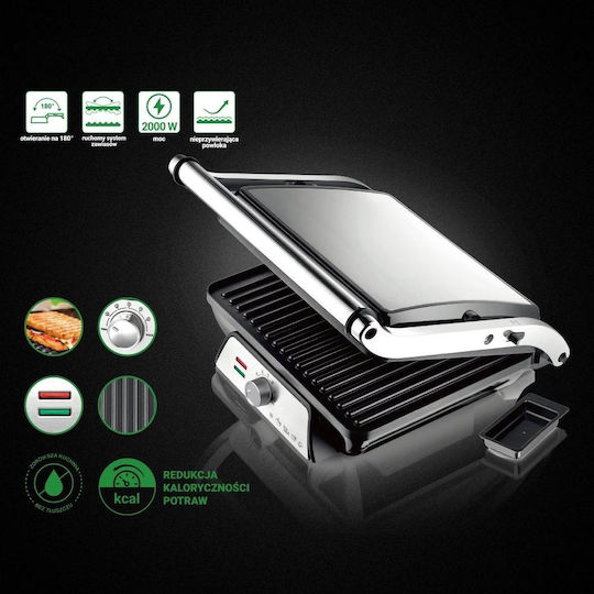 Raf R2683 Sandwichmaker für 4 Sandwiches 2000W Inox