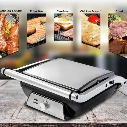 Raf R2683 Sandwichmaker für 4 Sandwiches 2000W Inox
