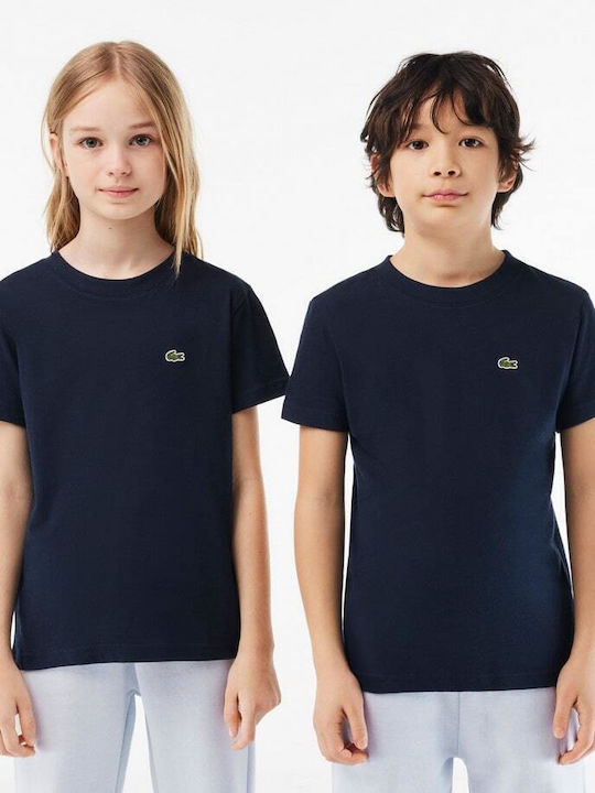 Lacoste Kinder-T-Shirt Blau