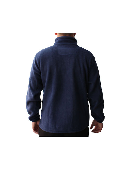 Sportys Men's Sweatshirt Jacket with Pockets Navy Blue