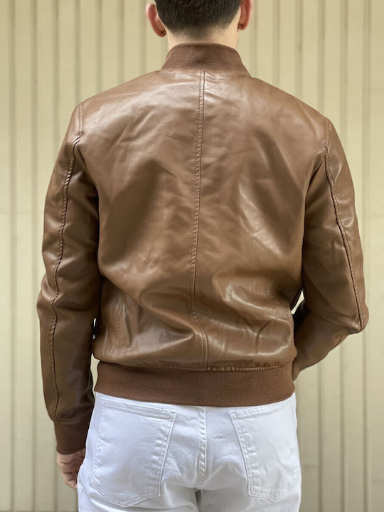 Bread And Buttons Geci Barbat Taba Jacket Bomber Din Drematin G12318t