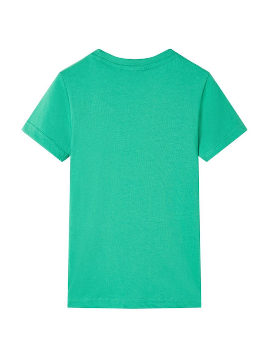 vidaXL Kids Blouse Short Sleeve Green