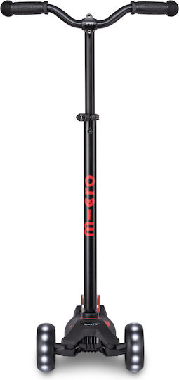 Micro Kids Scooter Maxi Deluxe Pro LED 3-Wheel Black