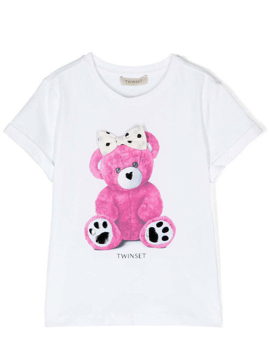 Twinset Kinder-T-Shirt Weiß