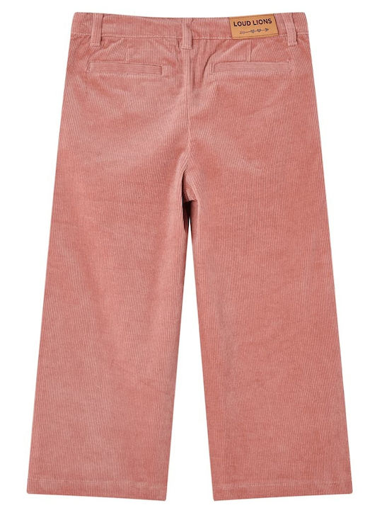 vidaXL Pantaloni copii din catifea Rose