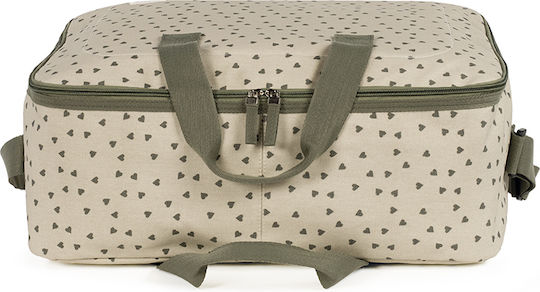 Maternity Suitcase Poppy Olive Hearts | Walking Mum 1120800348