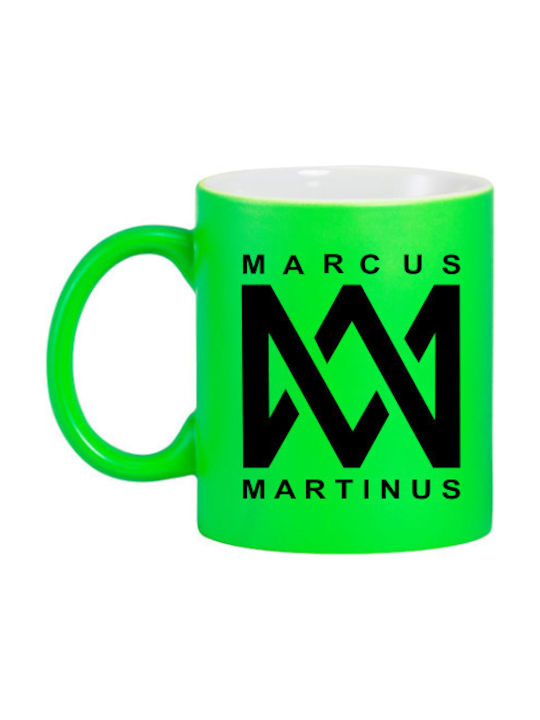 Marcus & Martinus Becher Keramik Gelb 325ml