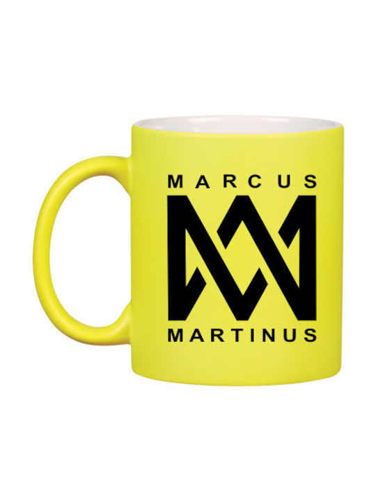 Marcus & Martinus Becher Keramik Gelb 325ml