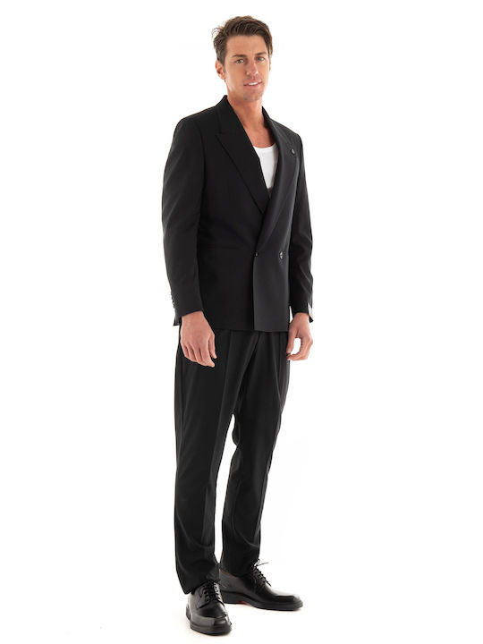 BRERAS Men's Suit Black