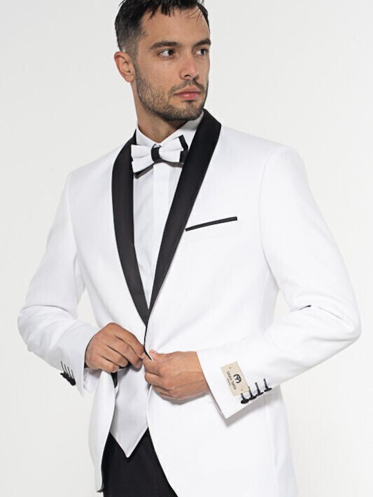 Men's Summer Suit White