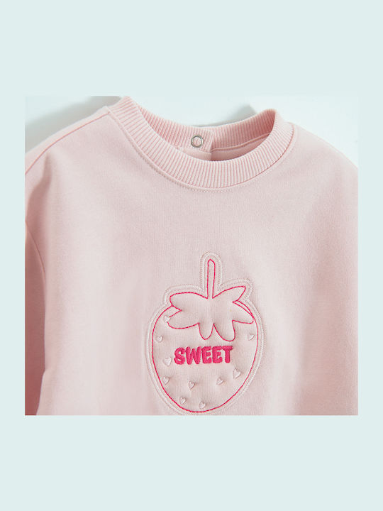 Kids' Set with Leggings Winter 2pcs Pink