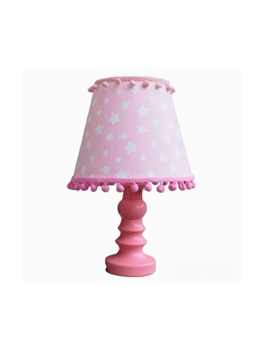 Oxygen Kids Portable Lamp Pink 30x15x10εκ.