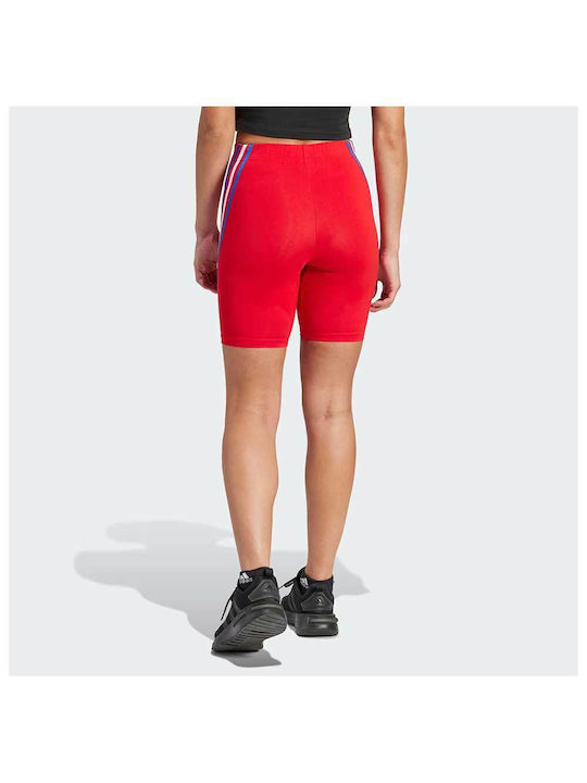 Adidas Future Icons 3-stripes Frauen Fahrrad Leggings Rot