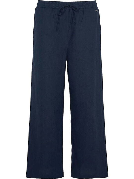 Women's Fabric Trousers Blue