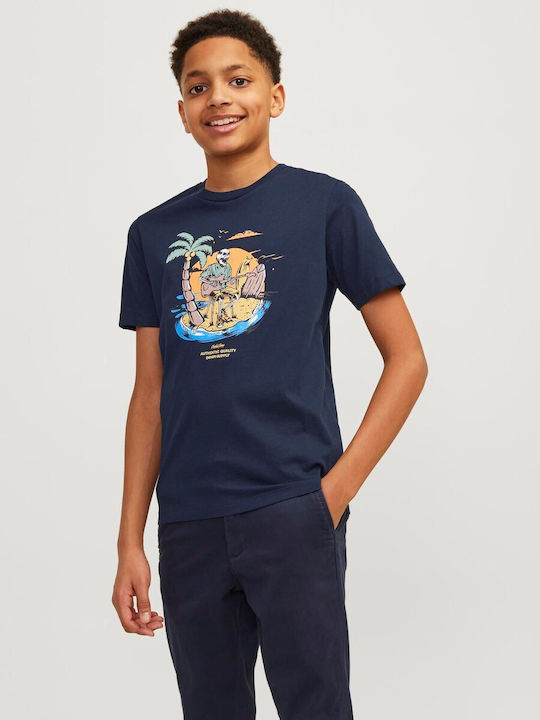 Jack & Jones Kids T-shirt Navy Blue Junior