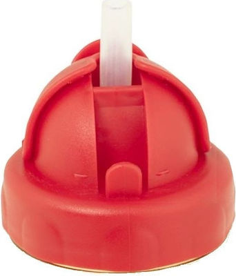 Sticluță de plastic cu pai & Poma - Pirate (450ml) - Polo Kids