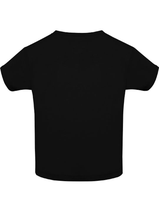 Kids T-shirt Black Έκανα 9 Μήνες Μέσα