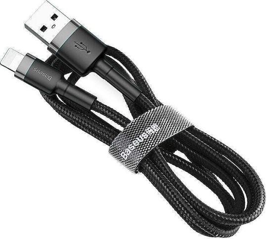Baseus Cafule USB-A to Lightning Cable Γκρι 0.5m