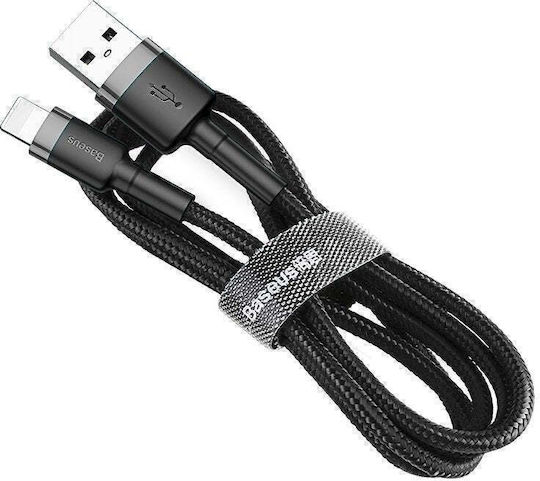 Baseus Cafule USB-A to Lightning Cable Γκρι 2m
