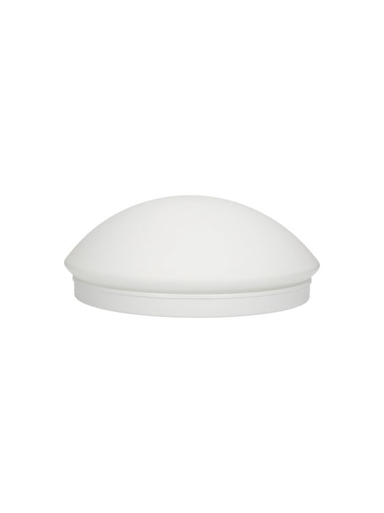 Adviti Ceiling Mount Light 27.5cm White with Socket E27