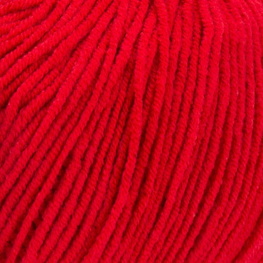 YarnArt Acrilyc Knitting Yarn Jeans Red 160m 50gr