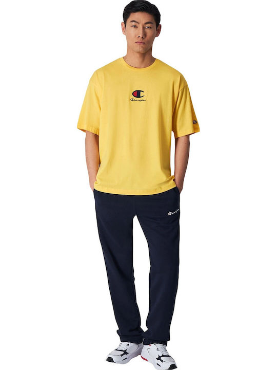 Crewneck T-shirt Κίτρινο