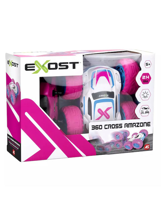 Cross Amazone Led Τηλεκατευθυνόμενο Αυτοκίνητο Ροζ Exost