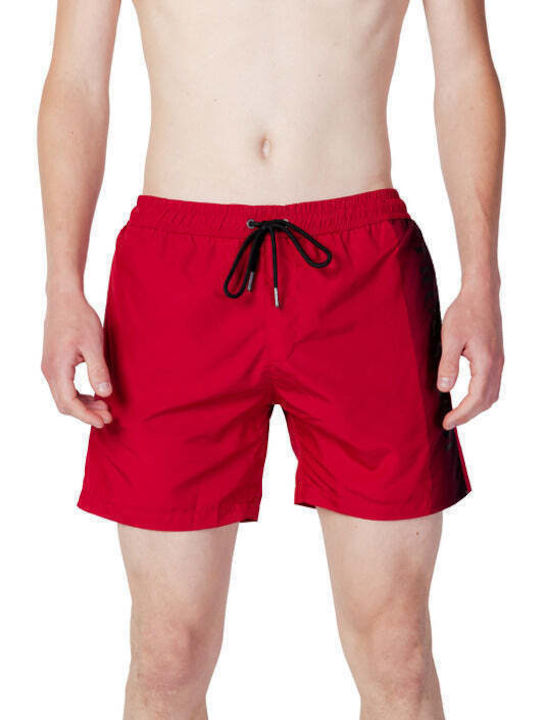 Trussardi Men's Swimwear Shorts Red