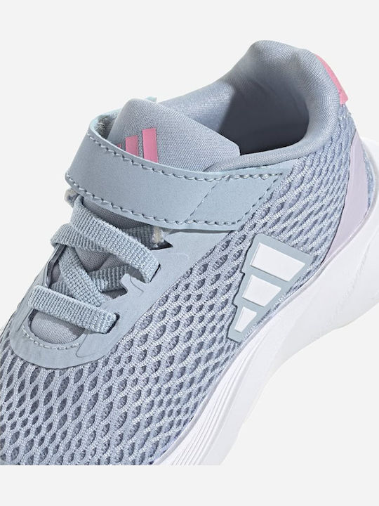Duramo SL Αθλητικά Παιδικά Παπούτσια Running με Σκρατς Wonder Blue / Cloud White / Bliss Pink