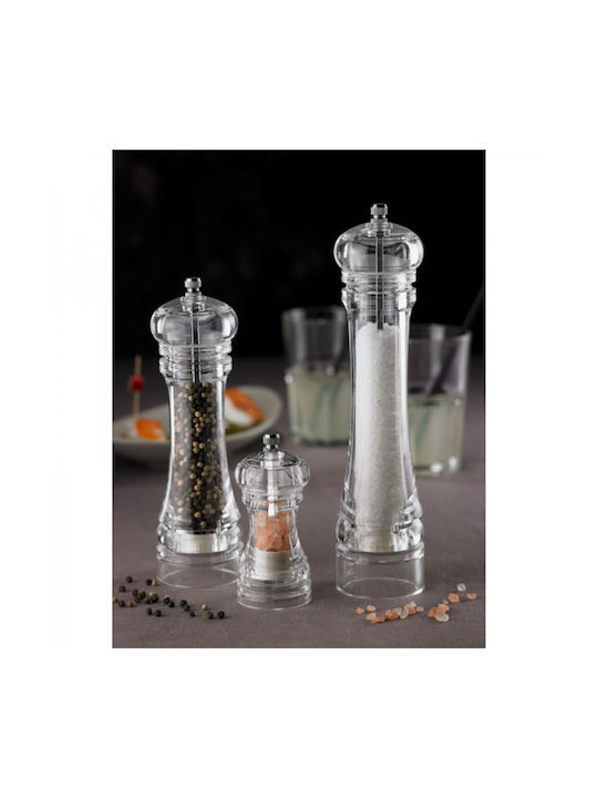 Leone Set Manual Râșnițe Condimente din Plastic 20cm 1buc