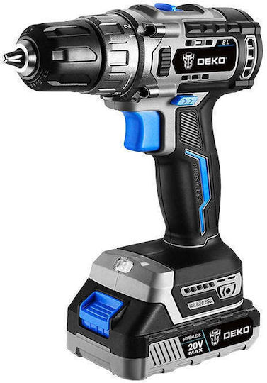 Deko DKBL20DU3-S3 Δραπανοκατσάβιδο Μπαταρίας Brushless 20V