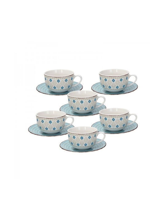 Tognana Set Căni Maro Din porțelan Multicolore 230ml 6buc