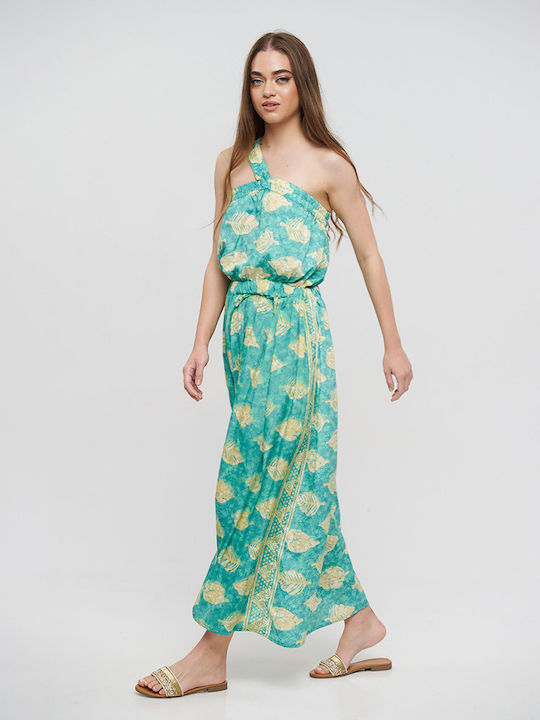 Ble Resort Collection Maxi Rochie Turquoise/green (turquoise/green)