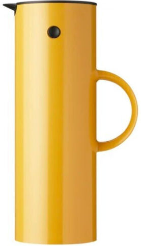 Stelton Κανάτα Θερμός Γυάλινο 1lt Κίτρινο