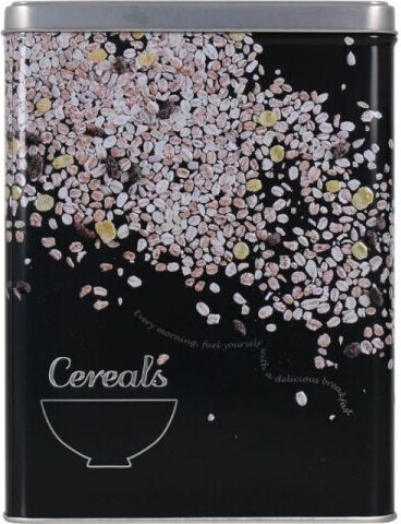 Soler Hispania Caseta Cereale Cu Capac Metalic 16x9.5x20.5cm