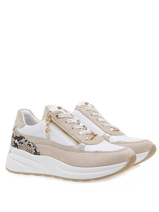 Renato Garini Damen Sneakers Beige